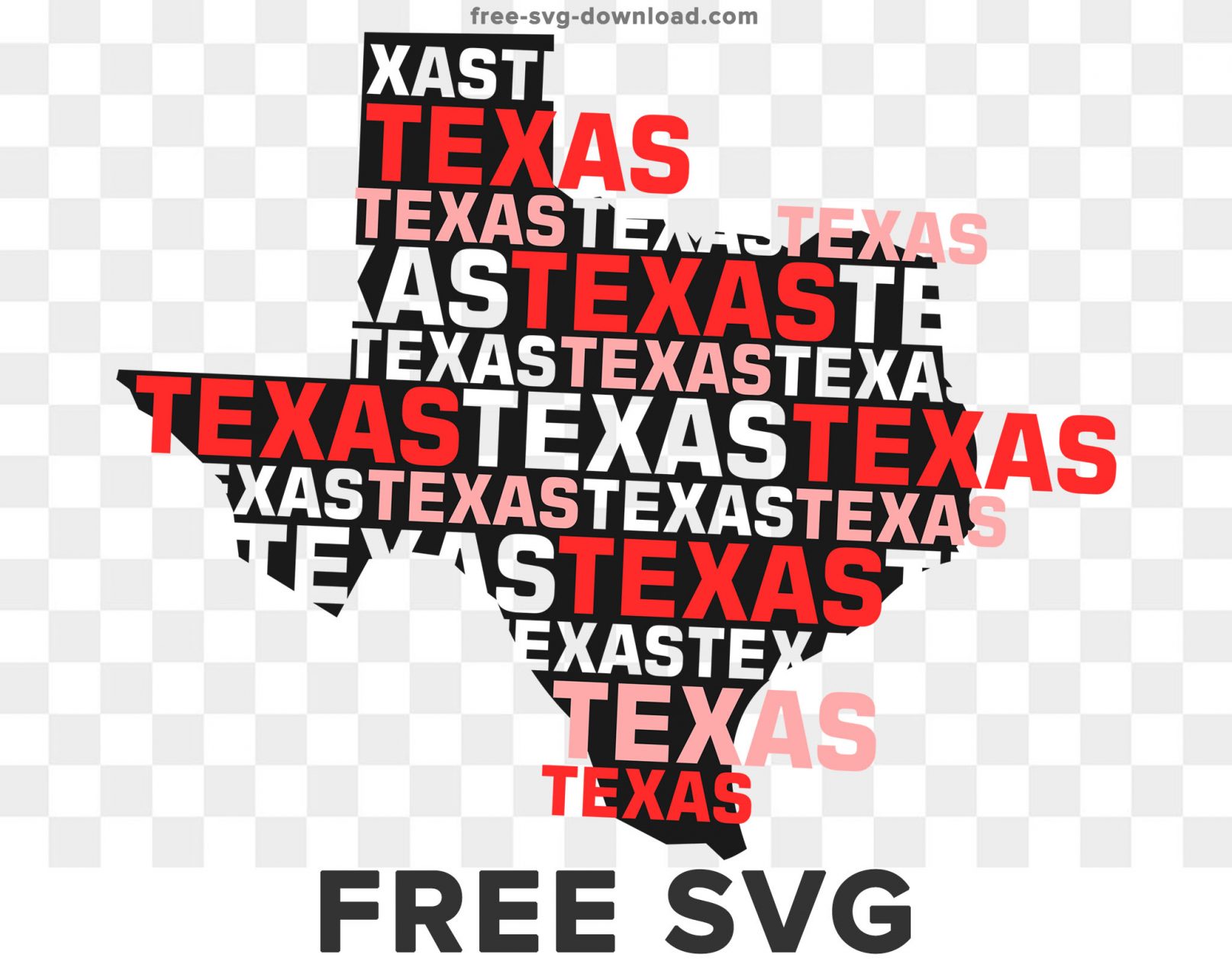 Map Texas Vector Image Svg | Free SVG Download