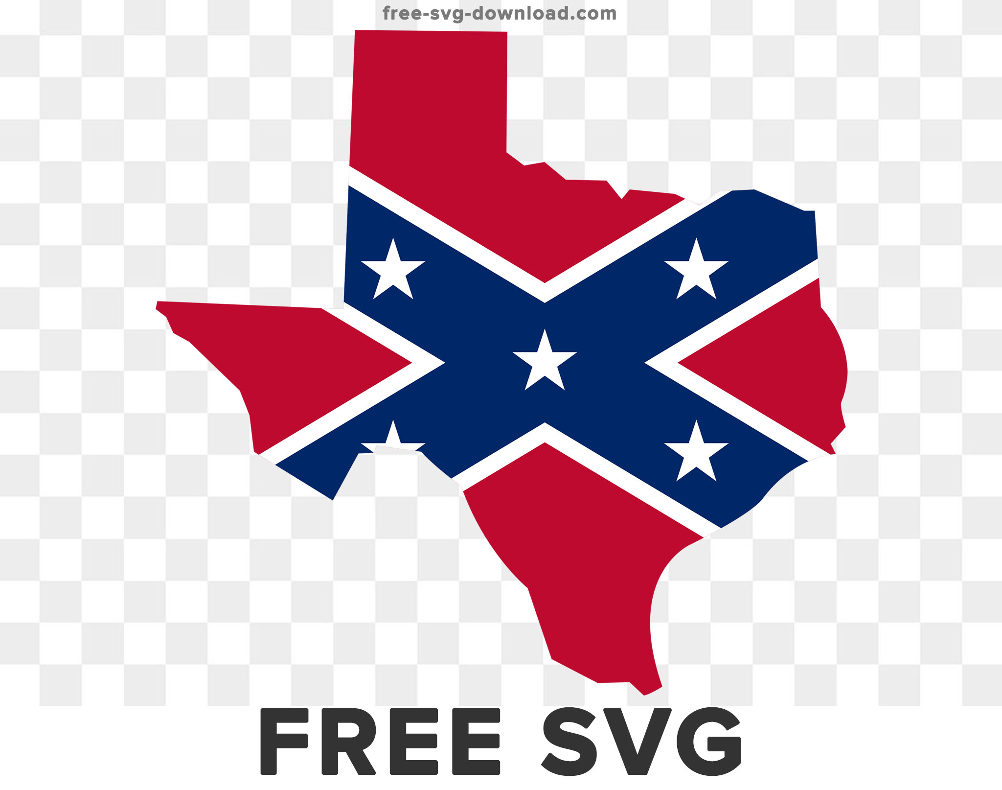 Map of Texas SVG