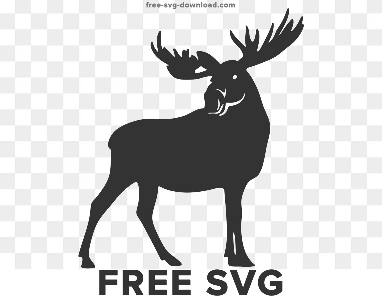 Moose Svg #3 | Free SVG Download