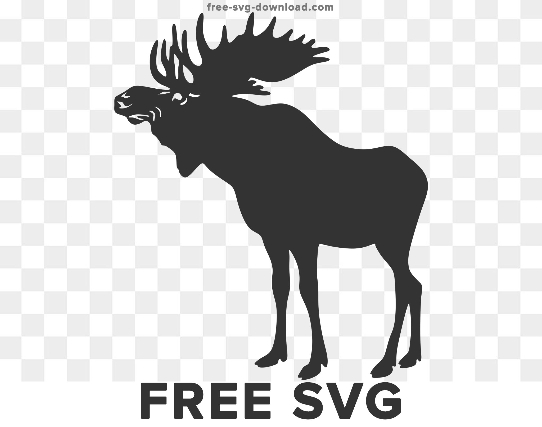 Free Moose Svg