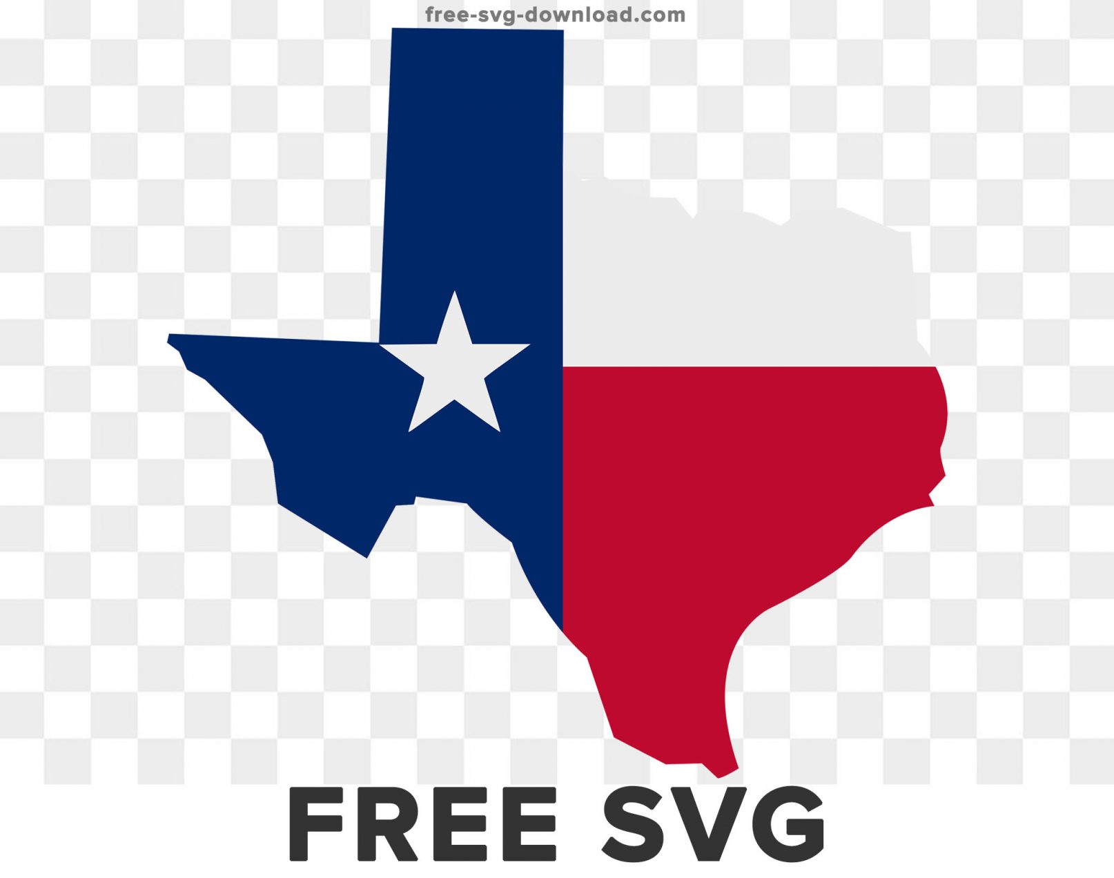 Texas Flag Map Svg | Free SVG Download