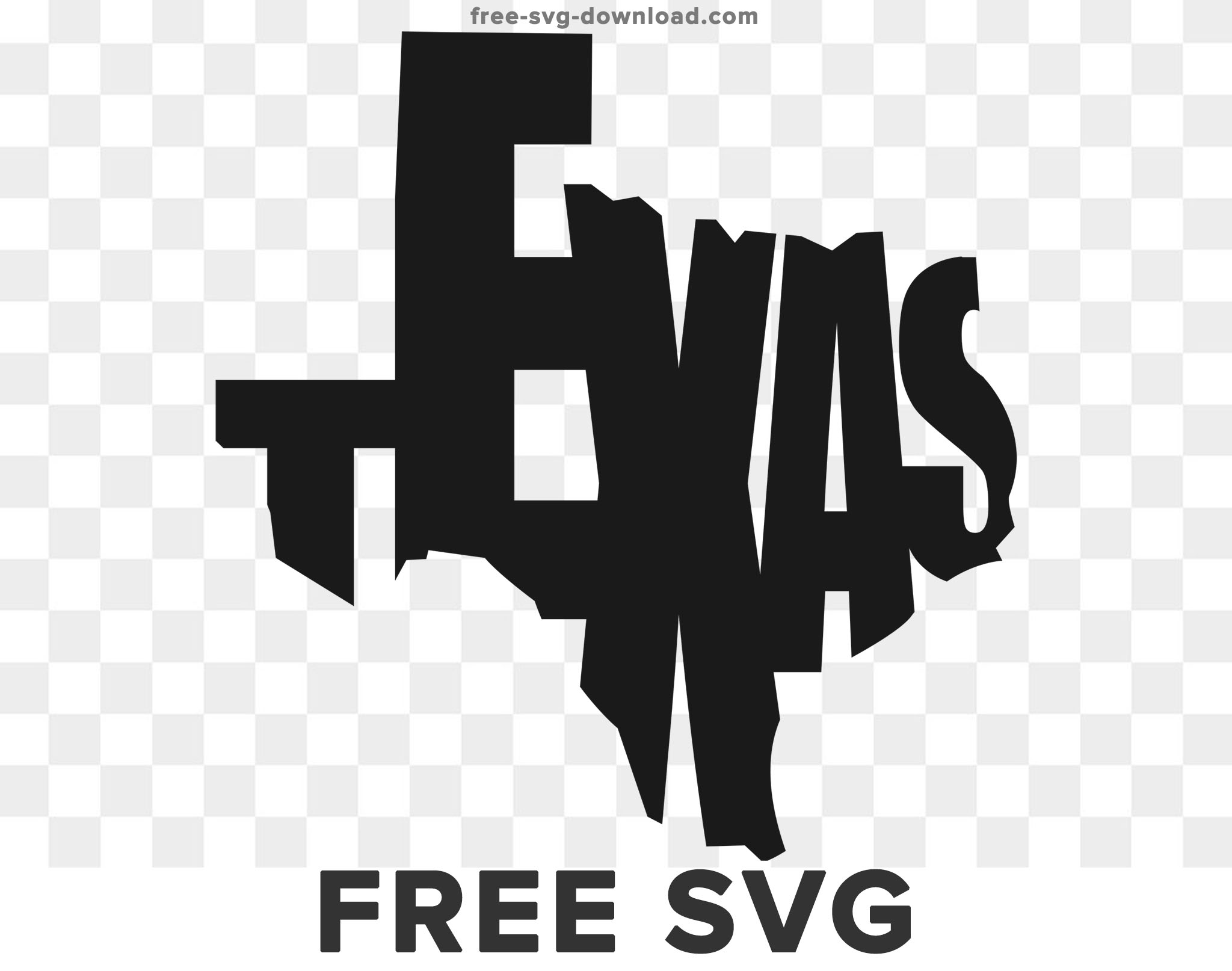 Texas SVG Design